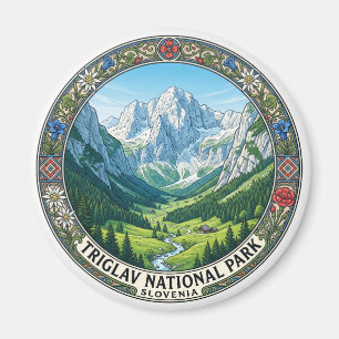 Imã Parque Nacional Triglav — Vale de Vrata Mojstrana