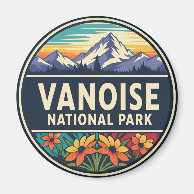 Imã Parque Nacional Vanoise França Viagem (Frente)