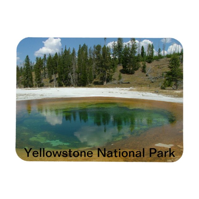 Ímã Parque Nacional Yellowstone (Horizontal)