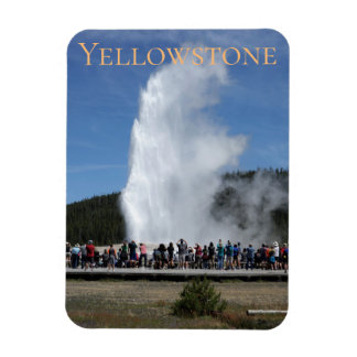 Ímã Parque Nacional Yellowstone Wyoming, velho e fiel