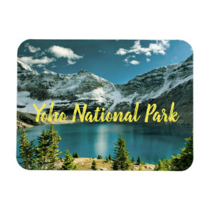 Ímã Parque Nacional Yoho, Colúmbia Britânica estiliz