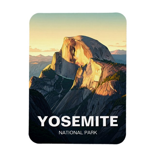 Ímã Parque Nacional Yosemite (Vertical)