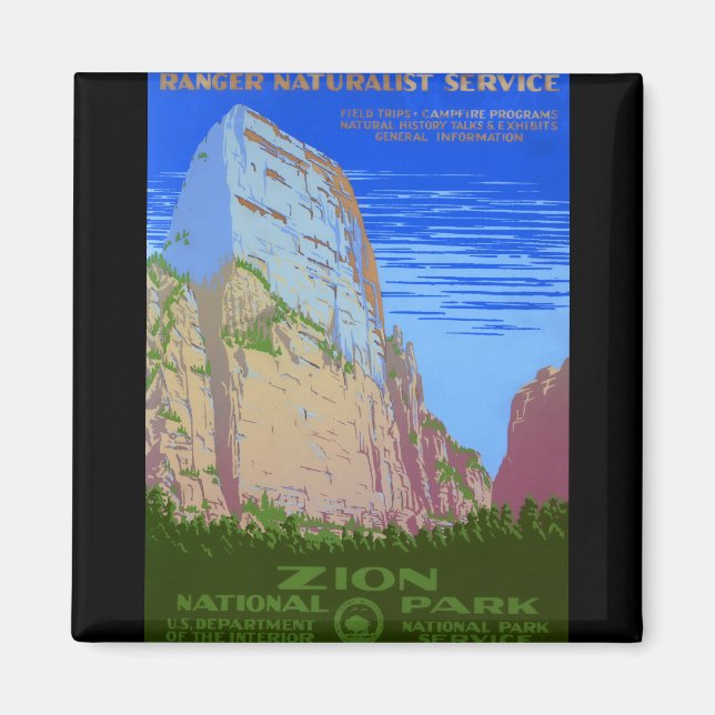 Imã Parque Nacional Zion (Frente)
