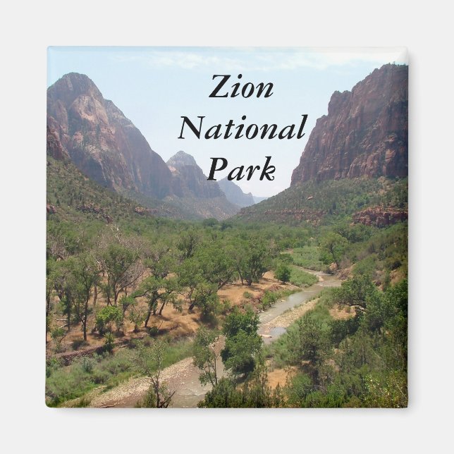 Imã Parque Nacional Zion (Frente)
