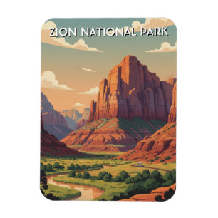 Ímã Parque Nacional Zion Utah