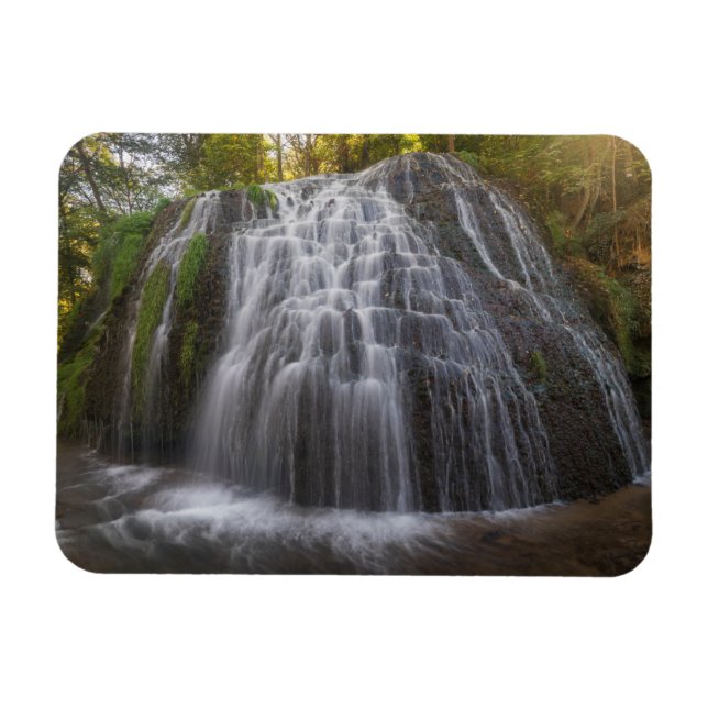Ímã Parque Natural del Monasterio - Waterfall (Horizontal)