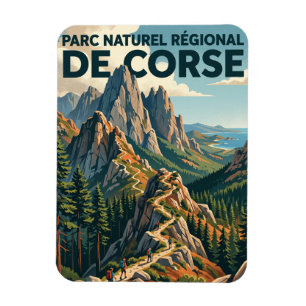 Ímã Parque Natural Regional da Córsega França