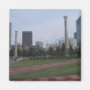 Imã Parque olímpico de Centenial em Atlanta do centro
