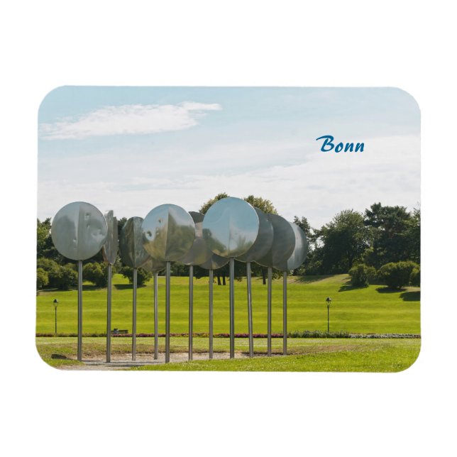 Ímã Parque Rheinaue em Bonn (Horizontal)