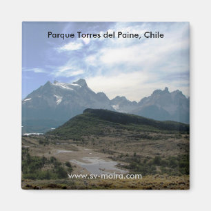 Imã Parque Torres del Paine, o Chile