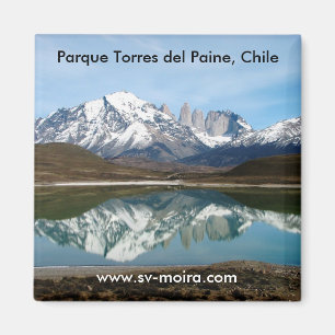 Imã Parque Torres del Paine, o Chile