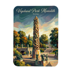 Ímã Parque Vigeland Noruega