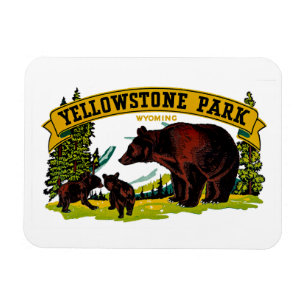Ímã Parque Yellowstone
