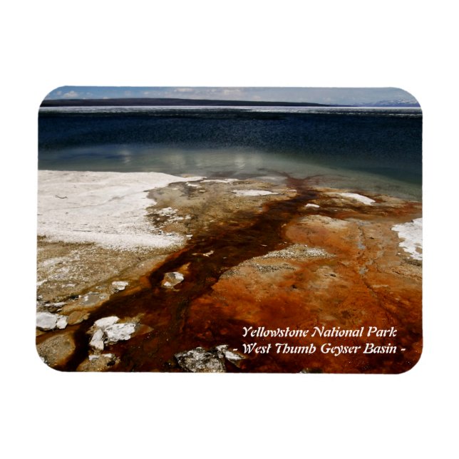 ÍMÃ PARQUE YELLOWSTONE, BACIA DE GÊISER WEST THUMB (4) (Horizontal)