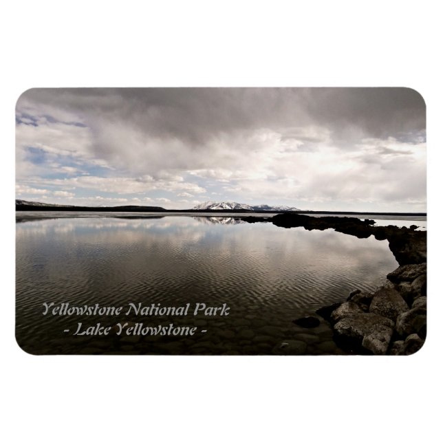ÍMÃ PARQUE YELLOWSTONE, LAGO YELLOWSTONE (Horizontal)