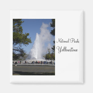 Imã Parques nacionais - ímã de Yellowstone
