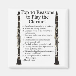 Imã Parte superior 10 do clarinete