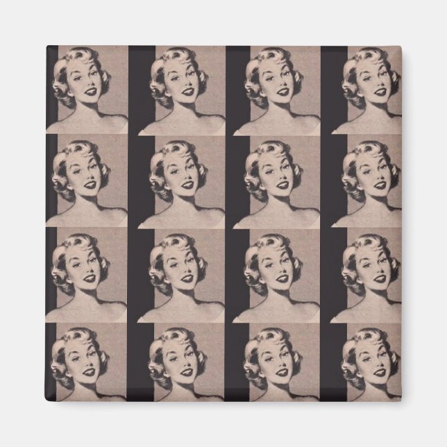 Imã Parteira retrô (Frente)