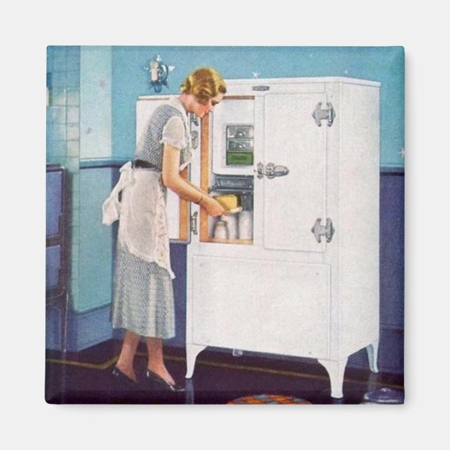 Imã Parteira retrô (Frente)