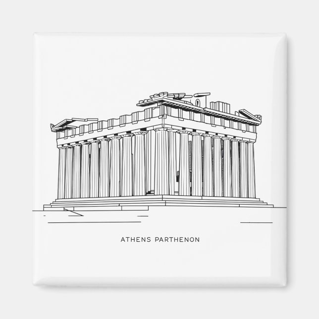 Imã Parténon de Atenas 2 (Frente)
