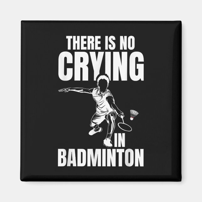 Imã Partida de Badminton Sorte Habilidade Equipe Petec (Frente)
