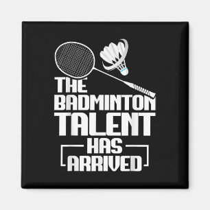 Imã Partida de Badminton Talento Shuttle Jogador Badmi