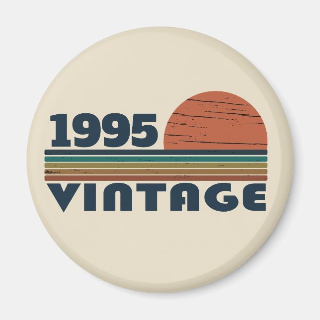 Imã Partido aniversário de 30 anos personalizado de tr (Frente)