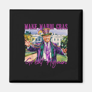 Imã Partido do Carnaval Trump Mardi Gras faz Mardi Gra