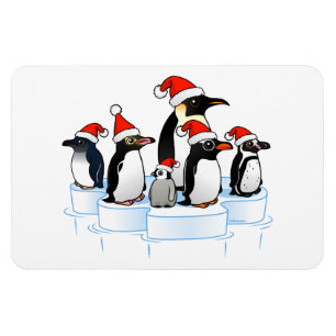 Ímã Partido do pinguim do Natal