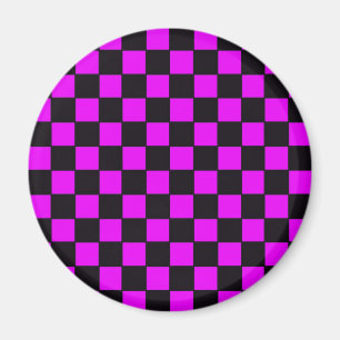 Imã Partido do tabuleiro de damas no rosa