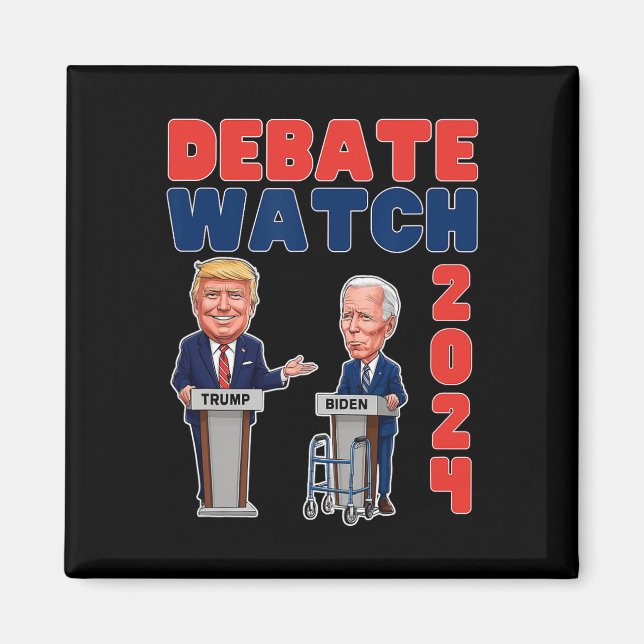 Imã Partido dos Observadores 2024 - Trump Biden - Pres (Frente)