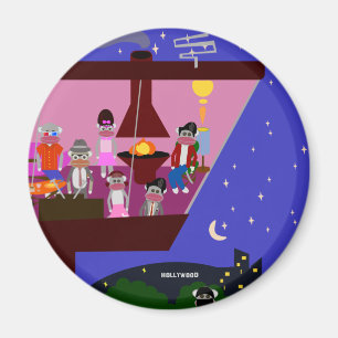 Imã Partido Monkey também