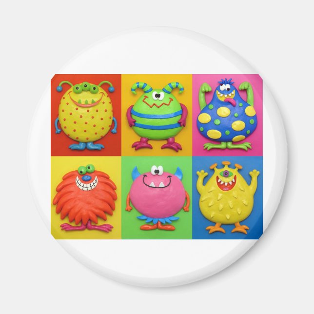 Imã Partido Monstro (Frente)