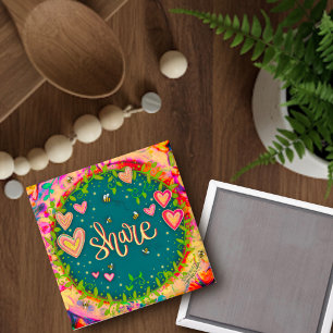 Imã "Partilhar" Imagem de Inspirividade