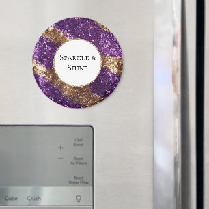 Imã Parto Dourado Roxo