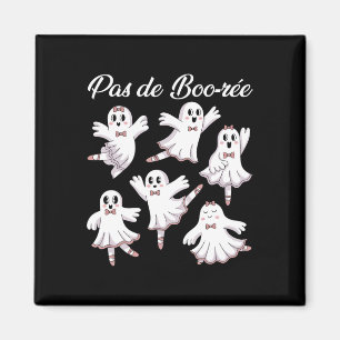 Imã Pas De Boo-re Ballerina Funny Ghost Halloween Spoo