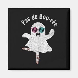 Imã Pas De Boo-rée Cute Ballerina Ghost Funny Balé T