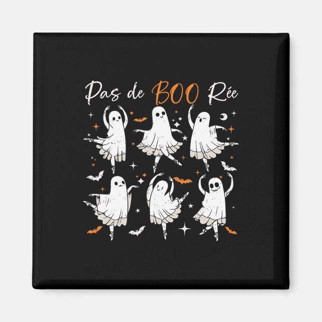 Imã Pas De Boo-rée Funny Balé Fantasma Dança Professor (Frente)