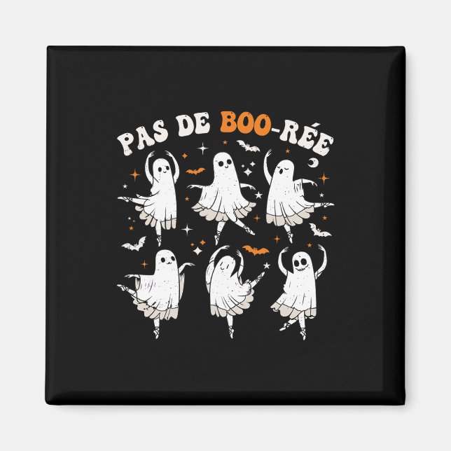 Imã Pas De Boorée Ghost Balé Dançando Halloween (Frente)