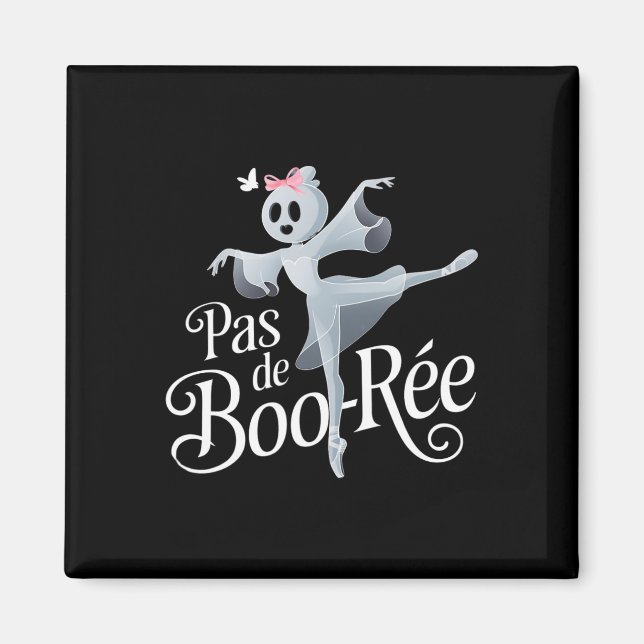 Imã Pas De Boorée Ghost Balé Dançando Halloween (Frente)