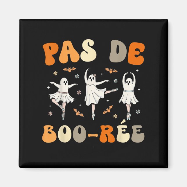 Imã Pas De Boorée Ghost Balé Dançando Halloween (Frente)