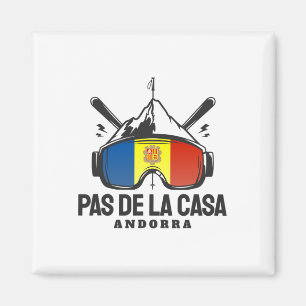 Imã Pas De La Casa Andorra Ski Resort Skiing Retroativ
