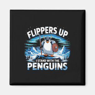 Imã Pás Para Cima Eu Fico Com Pinguins Engraçados