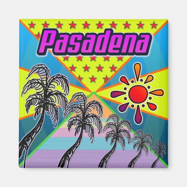 Imã Pasadena Freedom Magnet (Frente)