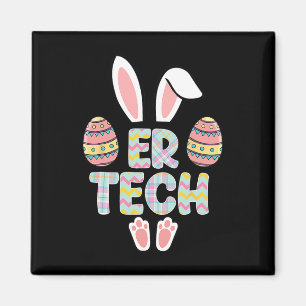 Imã Páscoa Bonita Er Tech Bunny Ears Ovos Felzs pascoa