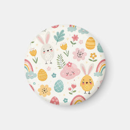Imã Páscoa Bunny Pattern