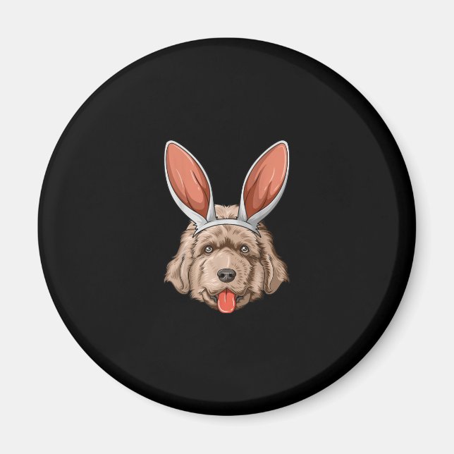 Imã Páscoa da Terra Nova | presente de cão para orelha (Frente)