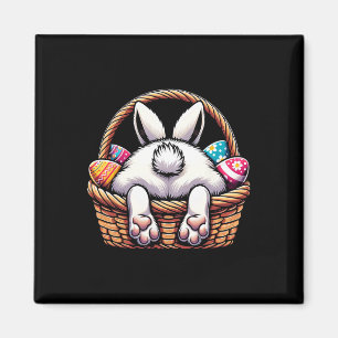 Imã Páscoa Dia Coelhinho Coelho Bonito Caça Ovo De Cho