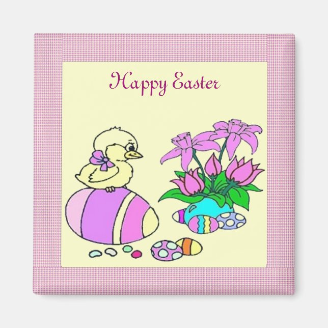 Imã Páscoa doce (Frente)