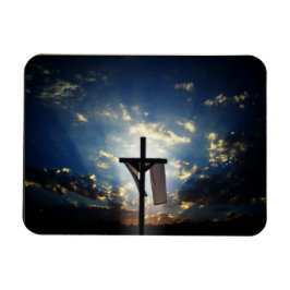 Ímã Páscoa e Palm domingos cruzamentos e cenas